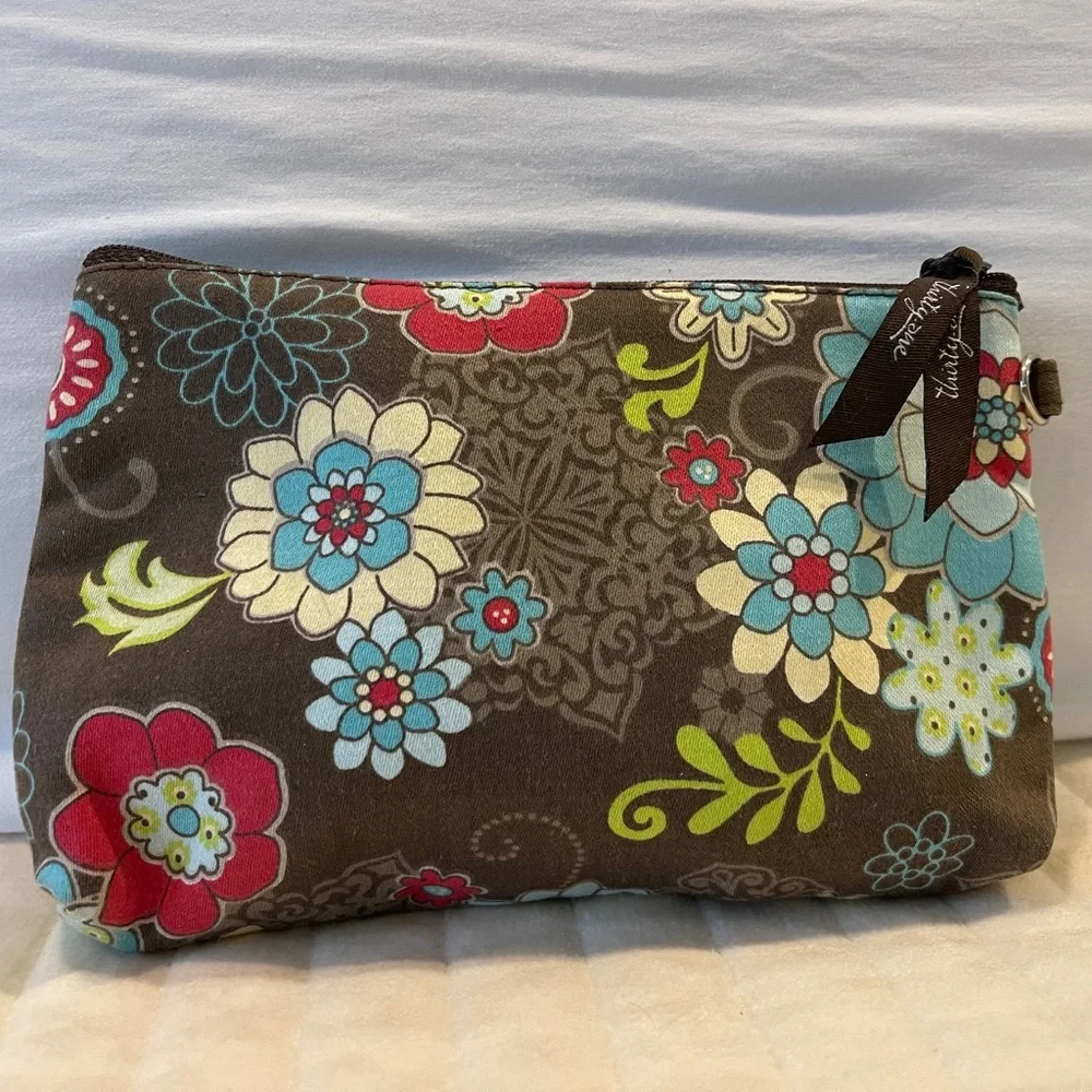 Thirty-One Multicolor Floral Travel Bag Set- 3 Bags - Picture 3 of 13